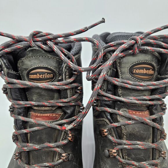 Zamberlan 996 Vioz TX Mens Sz 10 Leather Waterproof Hiking Boots Black Gorpcore